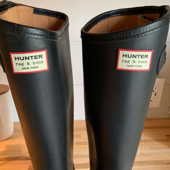 Hunter Rag & Bone New York Black Boots 🎄 - Picture 2 of 6